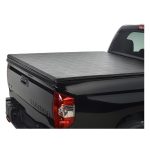 Black Soft Vinyl Lock & Roll-Up Tonneau Cover Assembly Fit 14-21 Tundra 6.5' Bed--A80034-1265T