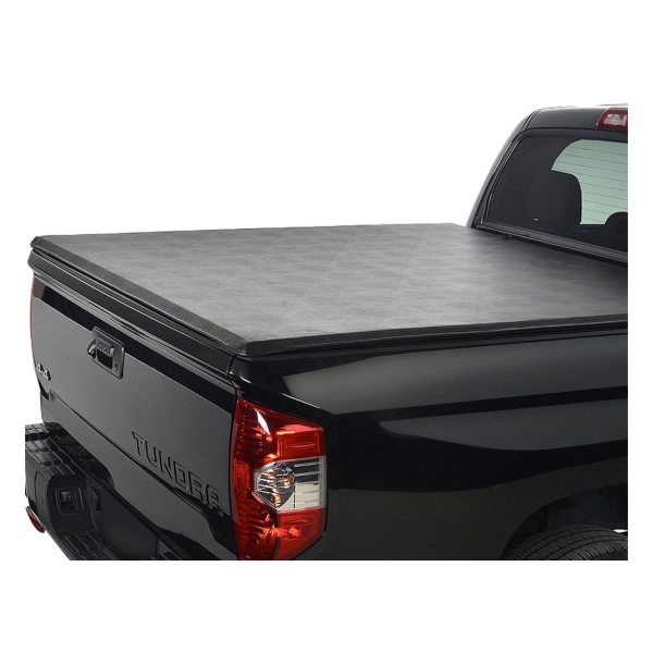 Black Soft Vinyl Lock & Roll-Up Tonneau Cover Assembly Fit 14-21 Tundra 6.5' Bed--A80034-1265T